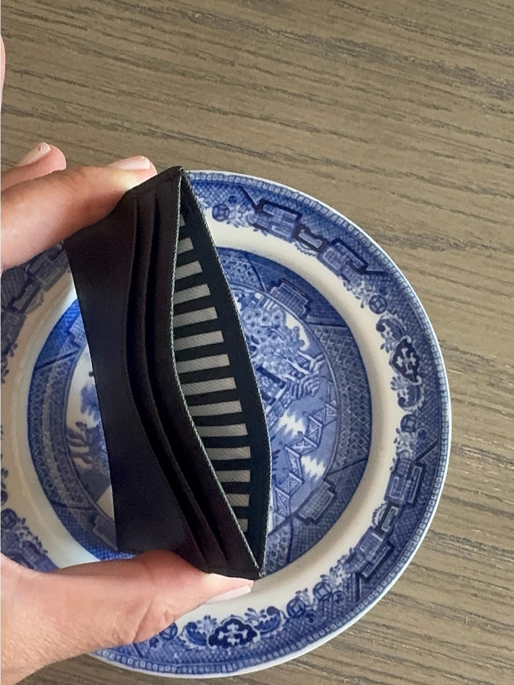 Kate Spade Black Leather Cardholder Wallet - Picture 3 of 3